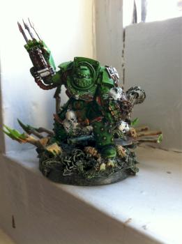 Sons Of Gorgax Spacemarine Champion in Terminator Armour by heavyjon