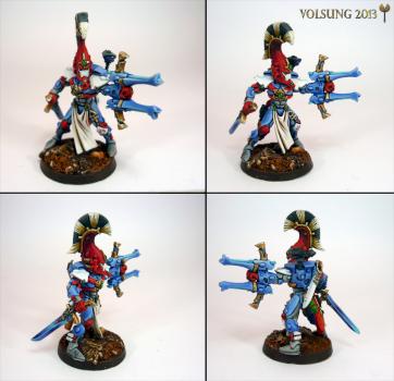 Eldar Dire Avenger Exarch by -Volsung-