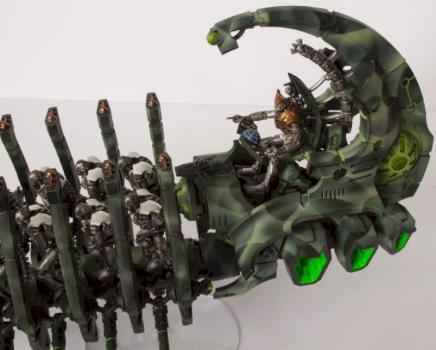 Necron Doomsay Cannon Pilot by Kenderus