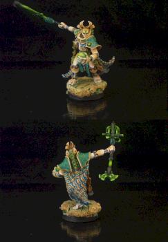 Necron overlord by bilorca