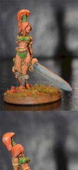 Nemain, Sword Maiden by peta
