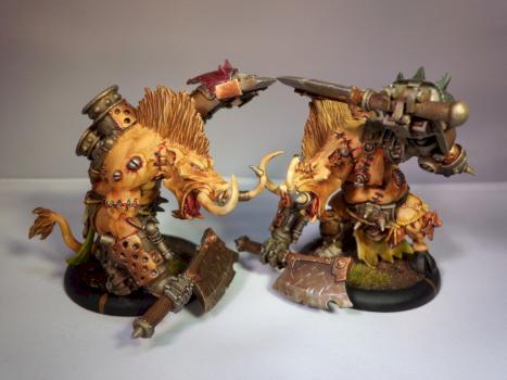Two War Hogs - Minions/Hordes by Faitek