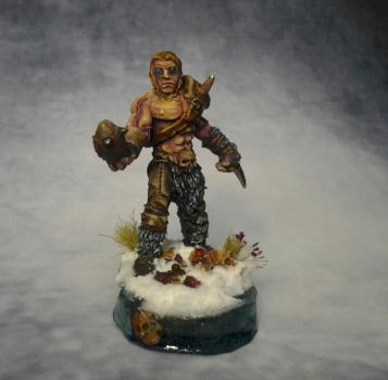 A Star Player for my Norse Blood Bowl Team by Teufane