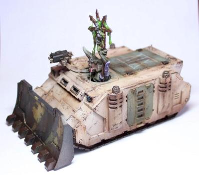 Death Guard Rhino by HellfireQC