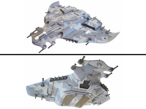 Tau Manta (Aeronautica Imperialis) by Shi Vral