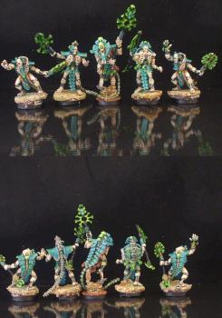 Necrons Royal Court by bilorca