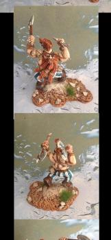 Troll Vs Trollslayer 54mm ltd edition staff present 2004 by Kilvo666