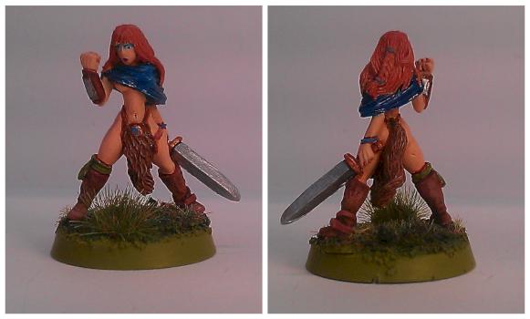 Angry hunteress by flemmo