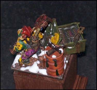 Bad Moon Ork by Harlequin´s laughter