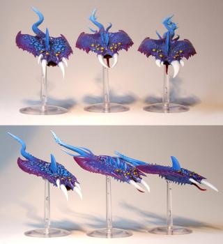 Screamers of Tzeentch by Lethe
