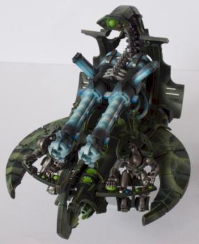 Necron Annihilation Barge by Kenderus