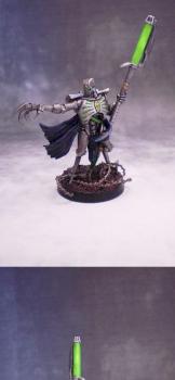 Necron Lord converted by jarvax