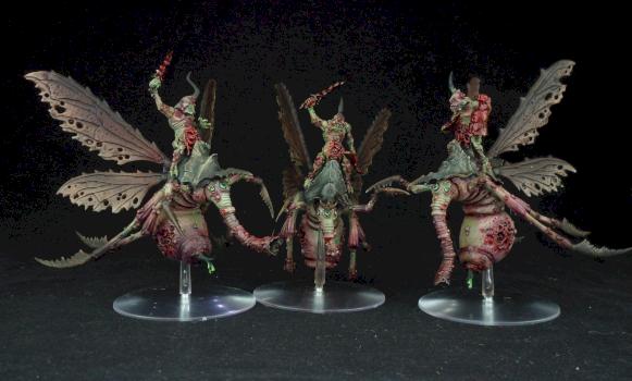 Plague Drones of Nurgle by medows