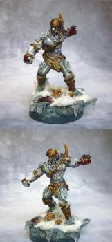 A Werewolf for my Blood Bowl Norse Team by Teufane