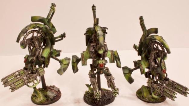 Necron Tomb Blades by Kenderus
