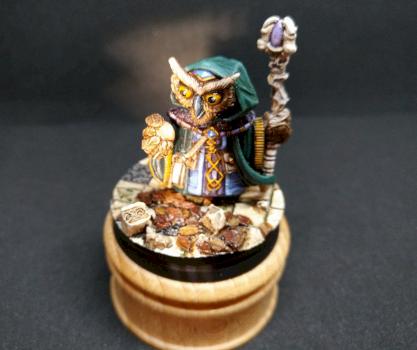 Owl Mage by hithwen