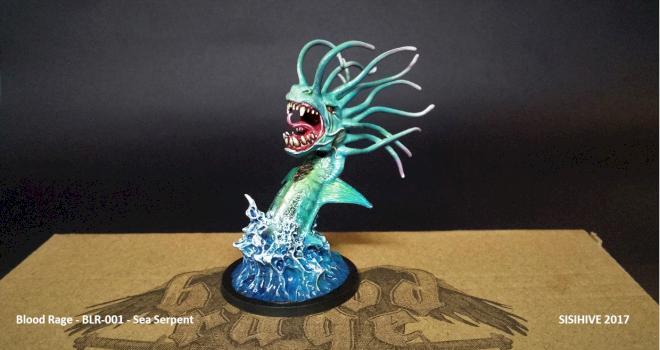 Blood Rage - BLR-001 - SEA SERPENT by Sisihive