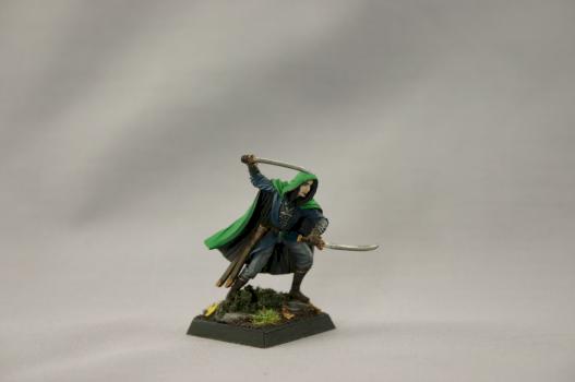 Male dark elf warrior by Apaulcolypse