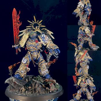 Roboute Guilliman, Primarch of the Ultramarines by greensamurai