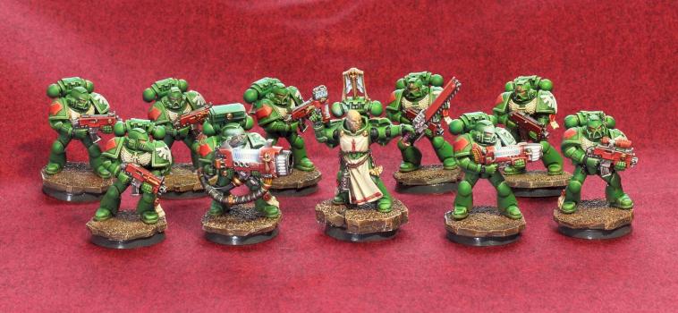 Dark Angels Tactical Squad by Satarothhh