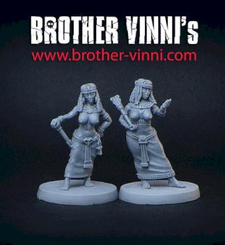 Egyptian Girls by Brother Vinni