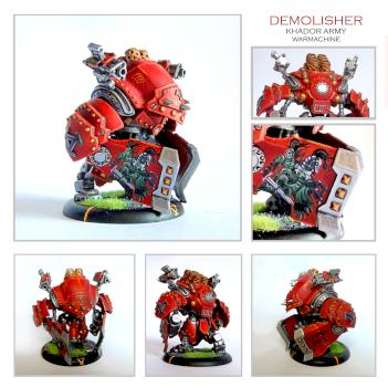 Demolisher, Khador Army, Warmachine by Maeve