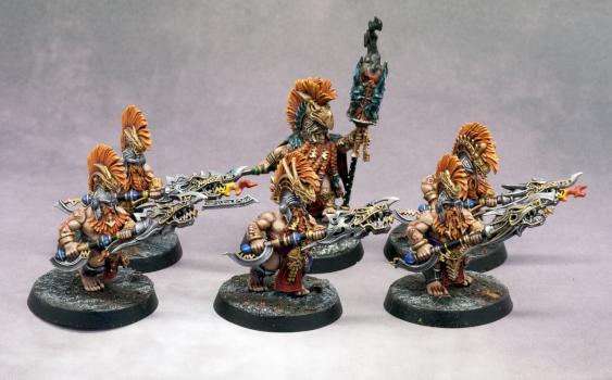 Fyreslayers Auric Hearthguard by Kota