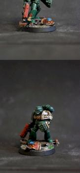 Dark Angels Tactical Marine by FolgPaints