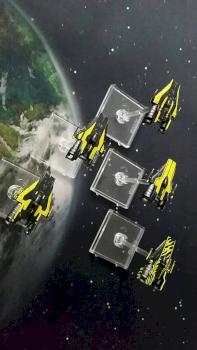 A-Wing Repaint (x-wing miniatures) by Neodreadnaut