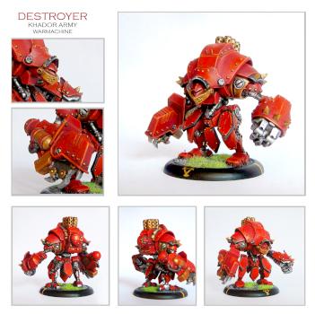 Destroyer, Khador Army, Warmachine by Maeve