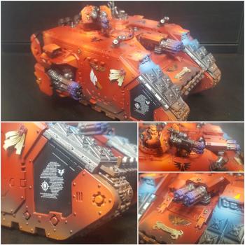 Blood Angels land raider crusader, Warhammer 40k by George1