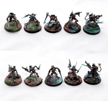 Skitarii infiltrators and ruststalkers by awalker
