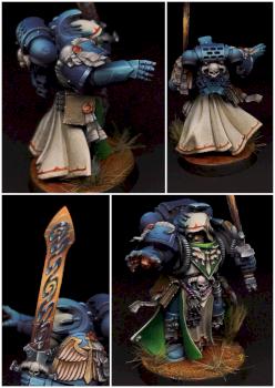 Warhammer 40k Dark Angels Dark Vengeance LIBRARIAN by Scarlet&amp;Sable