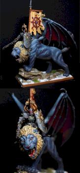 Chaos Lord on Manticore by 4K_