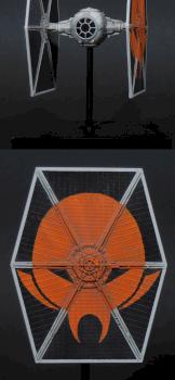 Kybo Ren Pirate Tie Fighter by Blade &amp; Brush