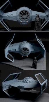 Bandai Star Wars 1:72 Scale Tie Advanced by Raymond