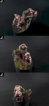 Skin Wolves Diorama by Just.PS