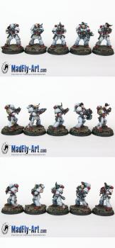 White Scars Squad by MadFlyArtStudio