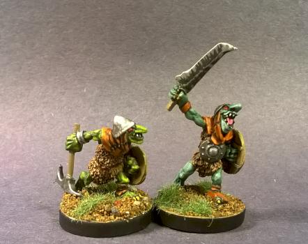 03776: Cave Goblin Warriors by mikecarrero