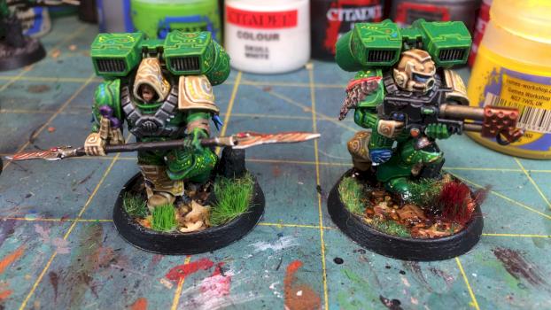 Druid assault marines by WShel