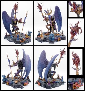 Greater Daemon of Tzeentch by bra1nbug