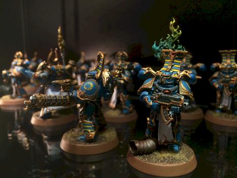 Thousand Sons Rubric Marines by rastapaint