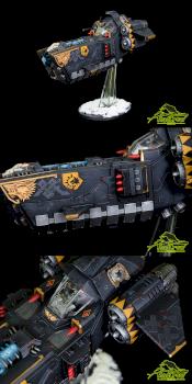 Stormfang Gunship by Mad Crow Studio