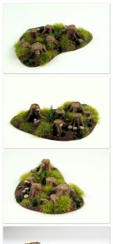 Tree Stumps by Tabletop-Lenny