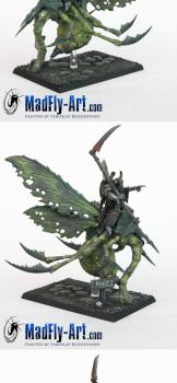 Nurgle Lord on Plague Drone by MadFlyArtStudio