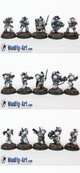 White Scars Squad by MadFlyArtStudio