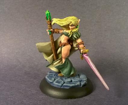 02967: Alastriel, Elf Sorceress by mikecarrero