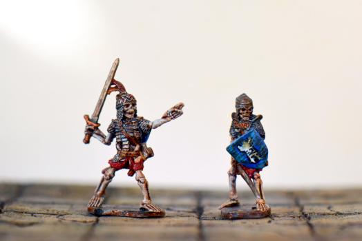 Ral Partha Skeletons by Mordraoi