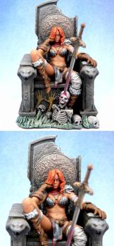 Red sonja she devil with a sword by RAFF