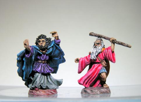 Ral Partha Magister & Elminster by Mordraoi